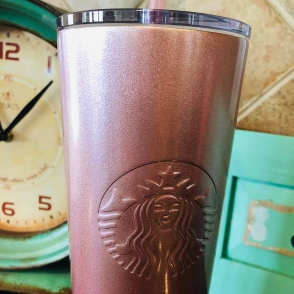 Starbucks 2019 Valentine cold pink glitter tumbler - Picture 2 of 4